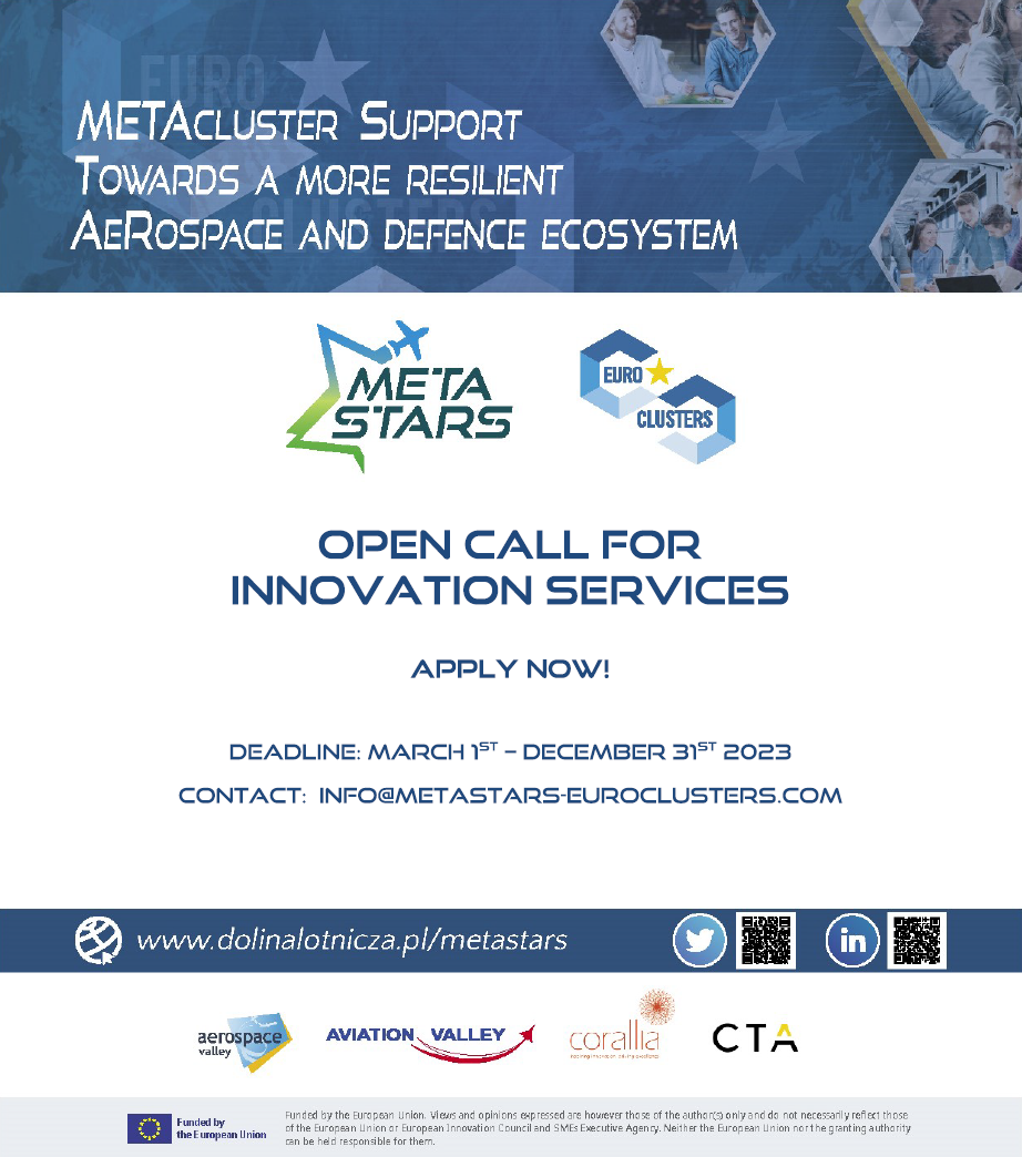 METASTARS Call for innovation services